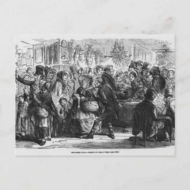 Postal El Club Goose (Anverso)