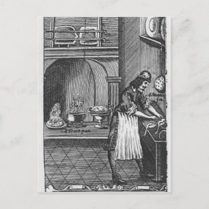 Postal 'El Cocinero Francés' de La Varenne