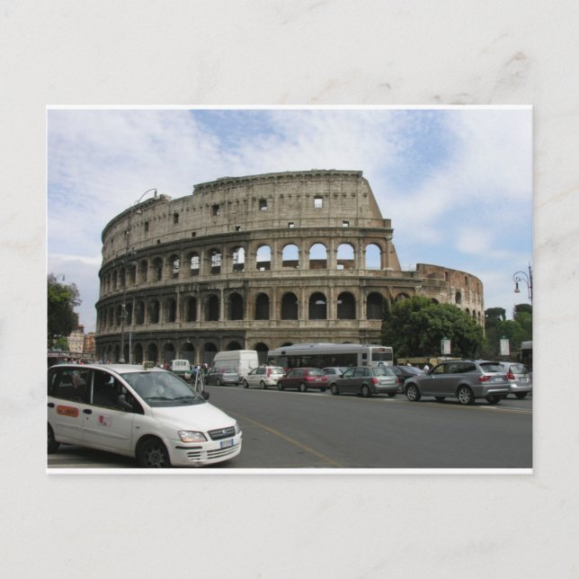 Postal El Coliseo (Anverso)