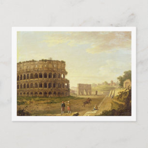 Postal El Coliseo, 1776 (aceite sobre lienzo)