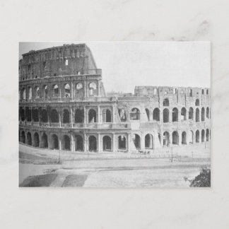Postal El Coliseo de Roma, aproximadamente 1890