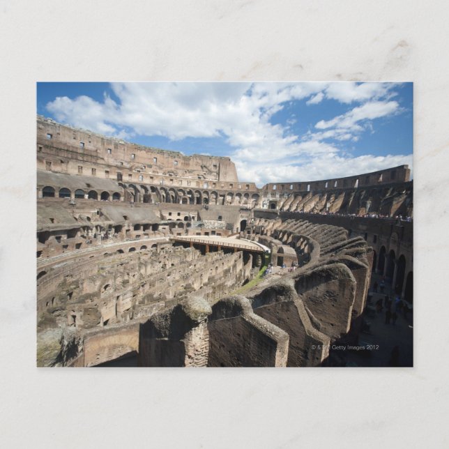 Postal El Coliseo está situado en Roma, Italia. Es un (Anverso)
