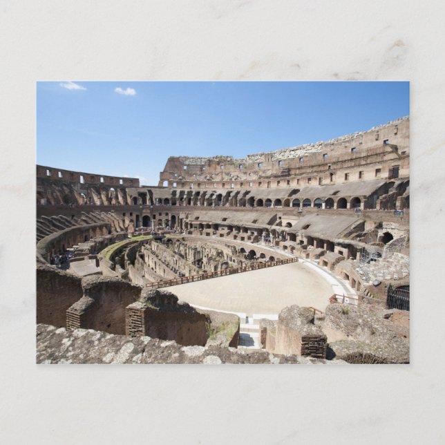 Postal El Coliseo está situado en Roma, Italia. Es un 3 (Anverso)