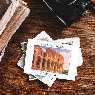 Postal El Coliseo, Roma, Italia