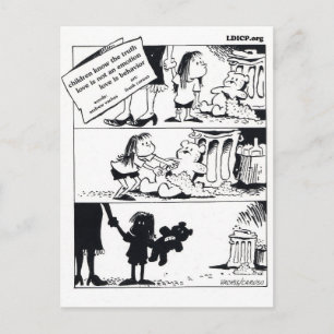 Postal El Comportamiento Es La Postcarta De La Verdad