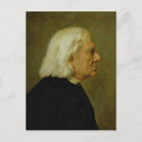 El compositor Franz Liszt, 1884