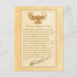 Postal El compromiso de Florence Nightingale