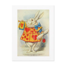 El conejo blanco, ilustración 