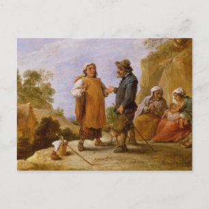 Postal El contador de la fortuna