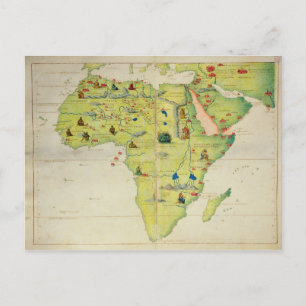 Postal El continente africano