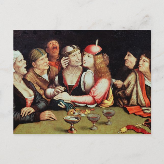 Postal El contrato matrimonial 2 (Anverso)