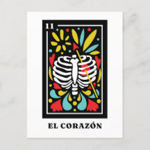 El Corazon Estilo Mexicano Diseño Tarot
