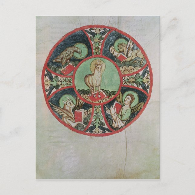 Postal El Cordero de Dios (Anverso)