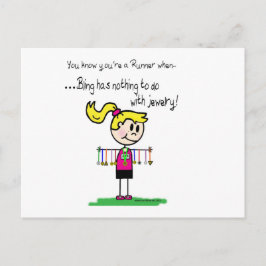 Postal El corredor de morada