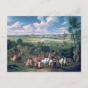 Postal El Cortejo Real