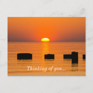 Postal El Creciente Pensamiento Naranja De Tu Postcard