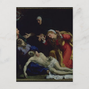 Postal El Cristo muerto de duelo, c.1604