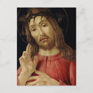 Postal El Cristo Resucitado por Sandro Botticelli