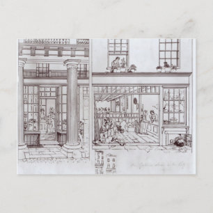 Postal El Cuadrante, la calle Regent y la calle Golden La