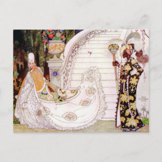 Postal El cuento de Cenicienta de Kay Nielsen