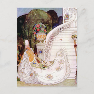 Postal El cuento de Cenicienta de Kay Nielsen
