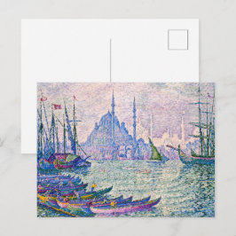 Postal El Cuerno de Oro, Minaretes | Paul Signac |