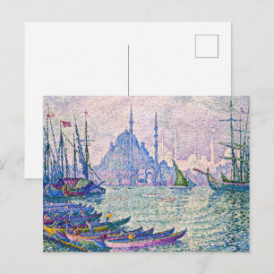 Postal El Cuerno de Oro, Minaretes Paul Signac