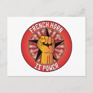 Postal El Cuerno Francés Es El Poder