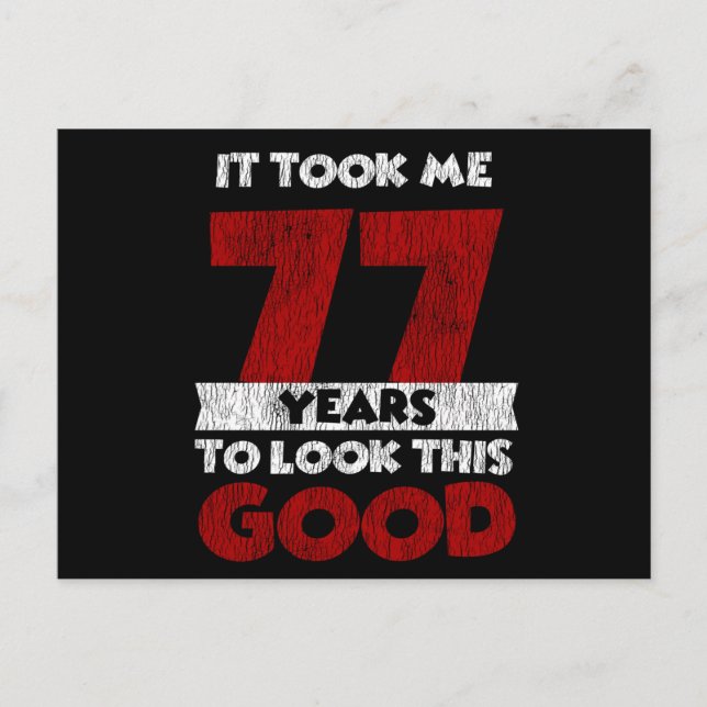 Postal El Cumpleaños De 77 Años Me Llevó A Ver Bien El Cu (Anverso)