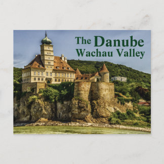 Postal El Danubio y el Valle de Wachau