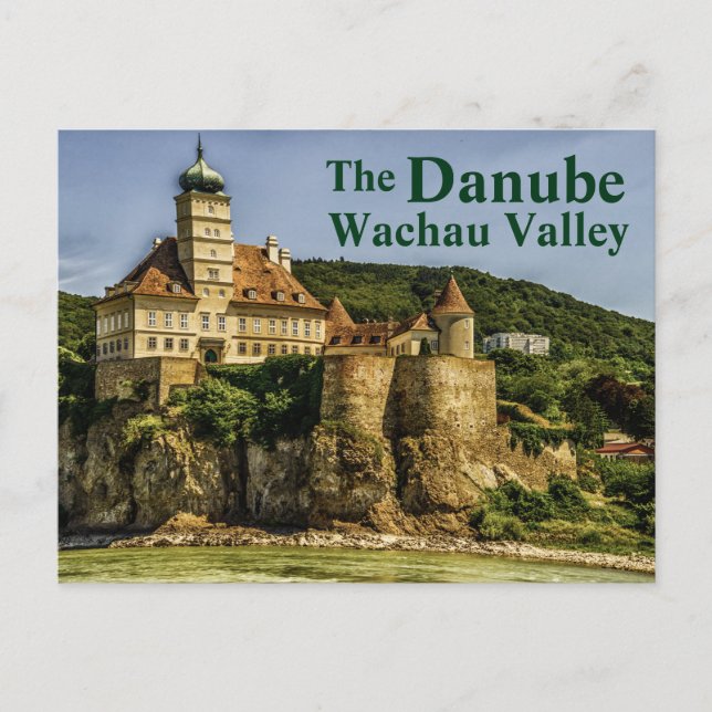 Postal El Danubio y el Valle de Wachau (Anverso)