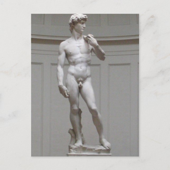 Postal El David (Anverso)