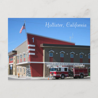 Postal El Departamento de Bomberos Hollister