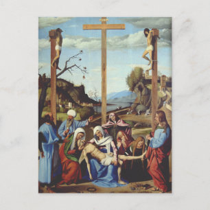 Postal El Depósito de Jesucristo Arte de Icono Sagrado