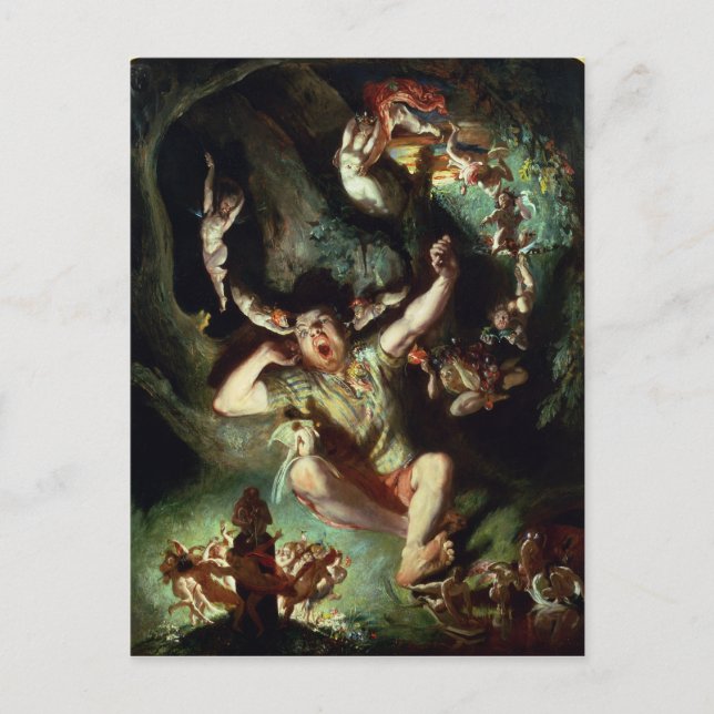 Postal El desencanto de lo inferior (Anverso)