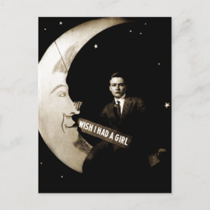 Postal El deseo del joven de 1910