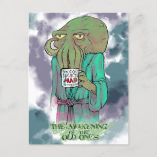 Postal El despertar de los viejos