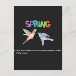 Postal El Despertar: Un Tributo Visual a la Primavera