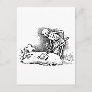 Postal El "Día de los Muertos" en México alrededor de 194