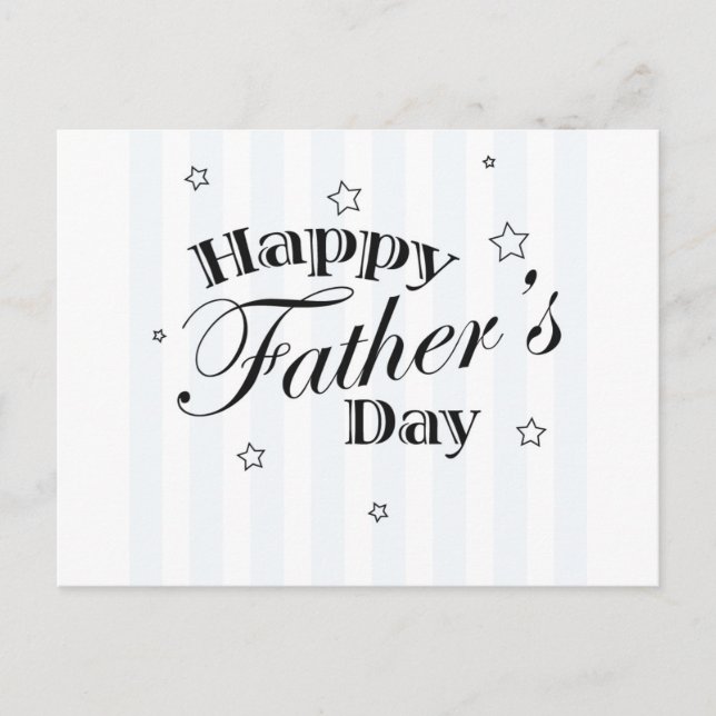 Postal ¡El día de padre feliz! (Anverso)