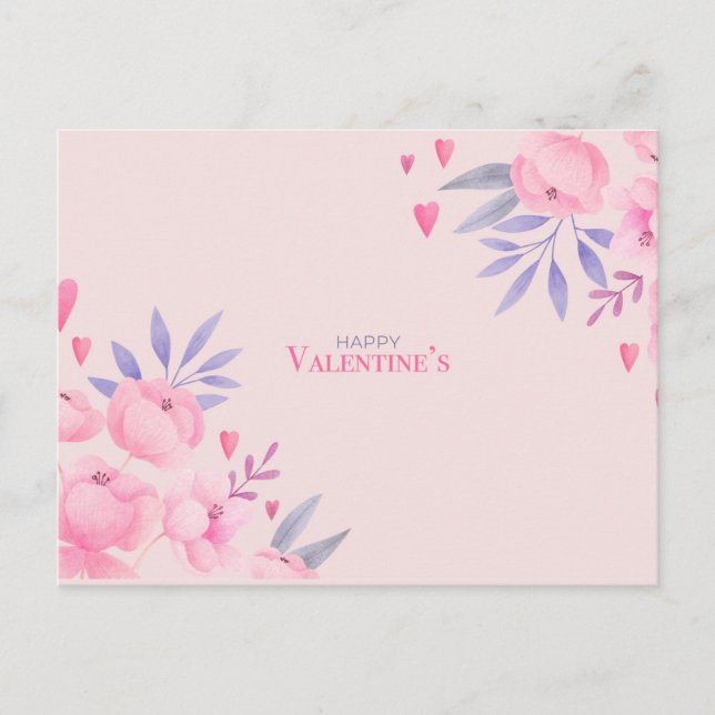 Postal El día de San Valentín (Anverso)