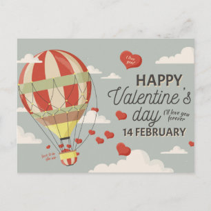 Postal el día de San Valentín