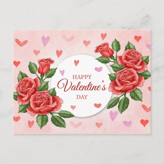 Postal el día de San Valentín (Anverso)