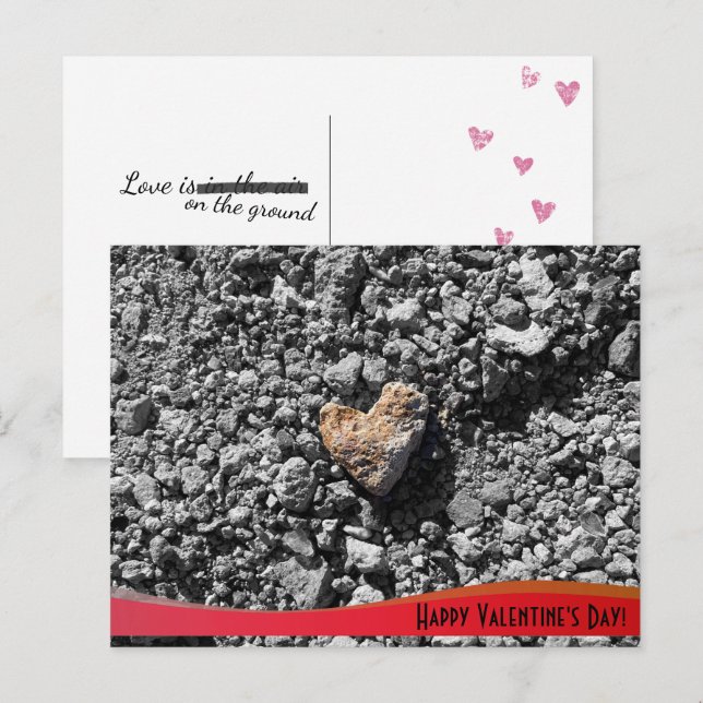 Postal El día de San Valentín (Anverso / Reverso)