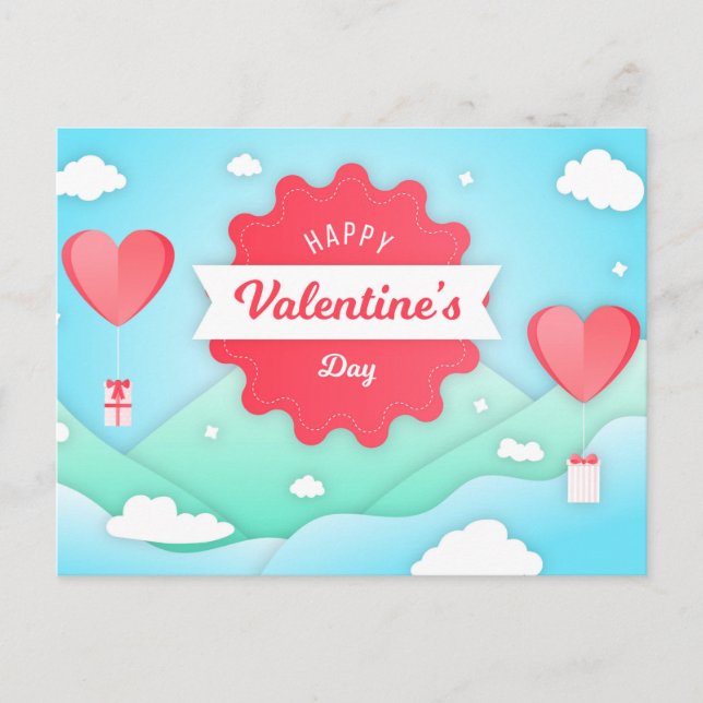 Postal el día de San Valentín (Anverso)