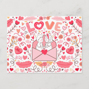 Postal el día de San Valentín