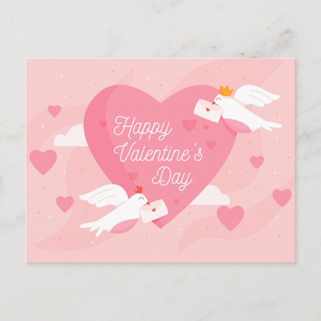 Postal el día de San Valentín (Anverso)