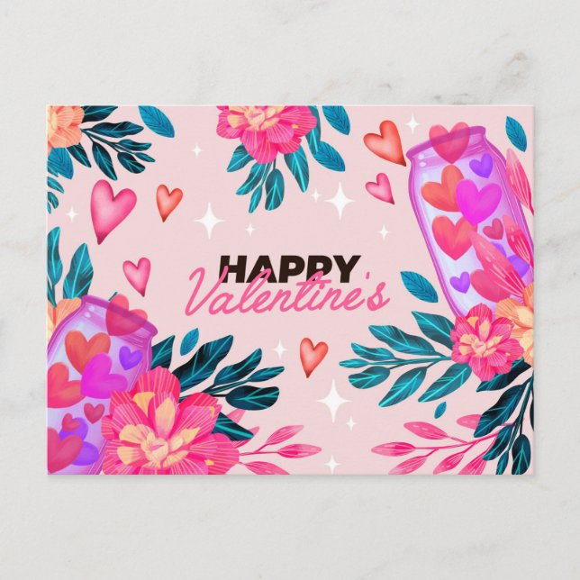 Postal el día de San Valentín (Anverso)