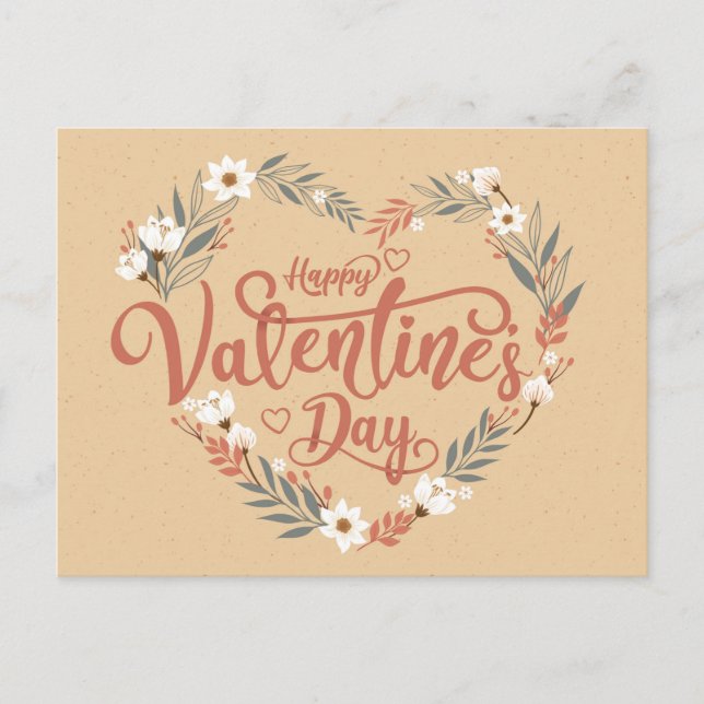 Postal El día de San Valentín (Anverso)