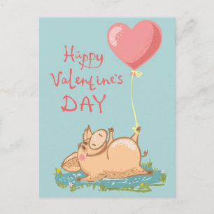 Postal el día de San Valentín